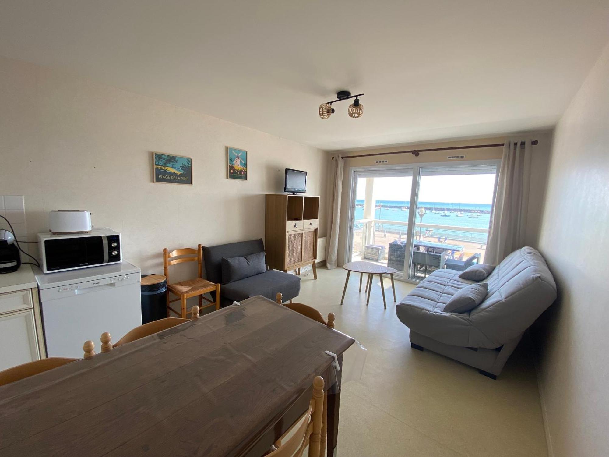 Appartement Vue Sur Mer Et Le Port Jard-sur-Mer Kültér fotó