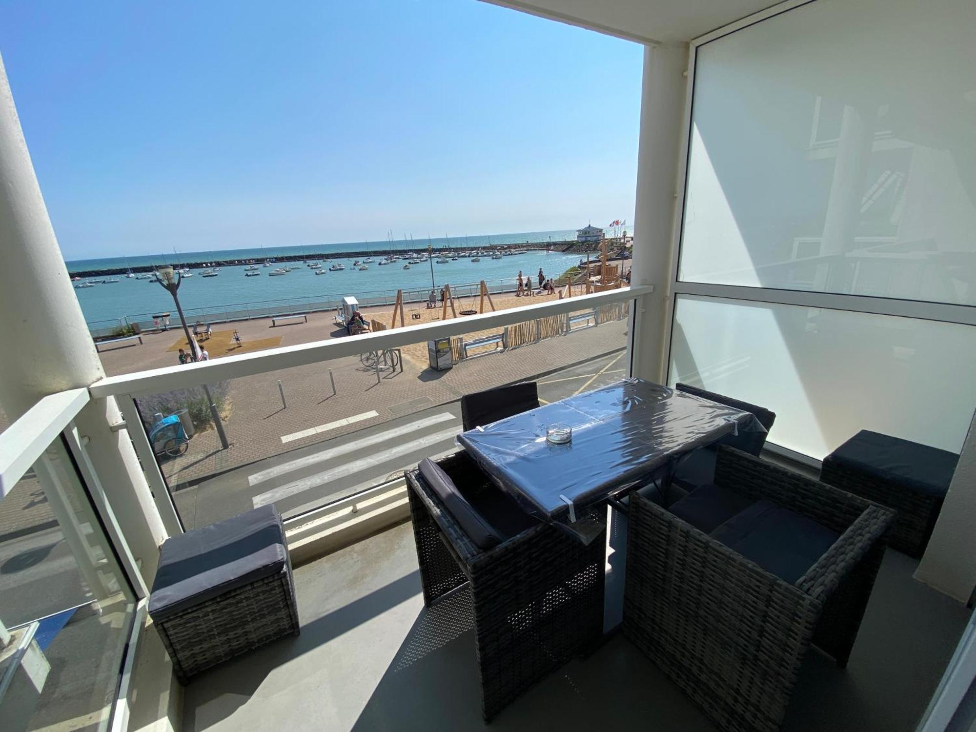 Appartement Vue Sur Mer Et Le Port Jard-sur-Mer Kültér fotó
